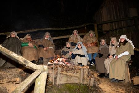 Zadnja uprizoritev predstave Božična noč v sezoni 2019-2020 7